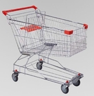 Büyük Kapasiteli Bakkal Alışveriş Sepetleri, 180L Tel 4 Tekerlekli Alışveriş Arabası