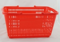 PP Süpermarket El Alışveriş Sepeti, Kırmızı Alışveriş Sepetleri 500x350x255mm
