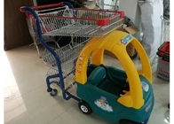 Plastik / Çelik Süpermarket Çocuk Alışveriş Sepeti, Bebek Arabası